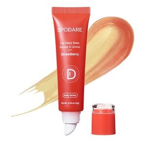 Lip Shiny Balm in Strawberry